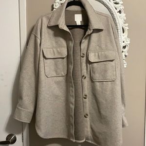 H&M shirt jacket, size M
